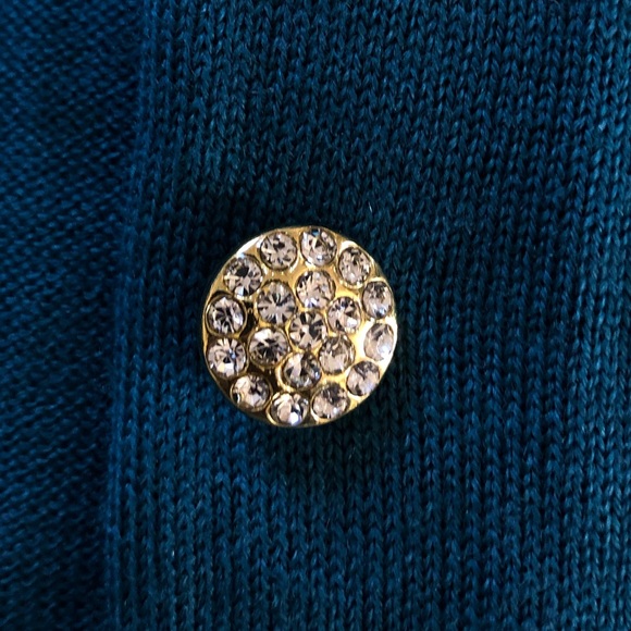 Teal cardigan - Picture 2 of 3